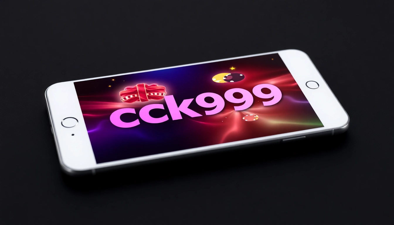 Screenshot of the ck999 app interface showcasing live casino and betting features for easy access on mobile devices.