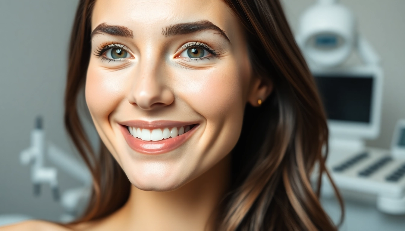 Botox Zürich: A professional aesthetic treatment session with a smiling patient in Zurich, emphasizing natural results.