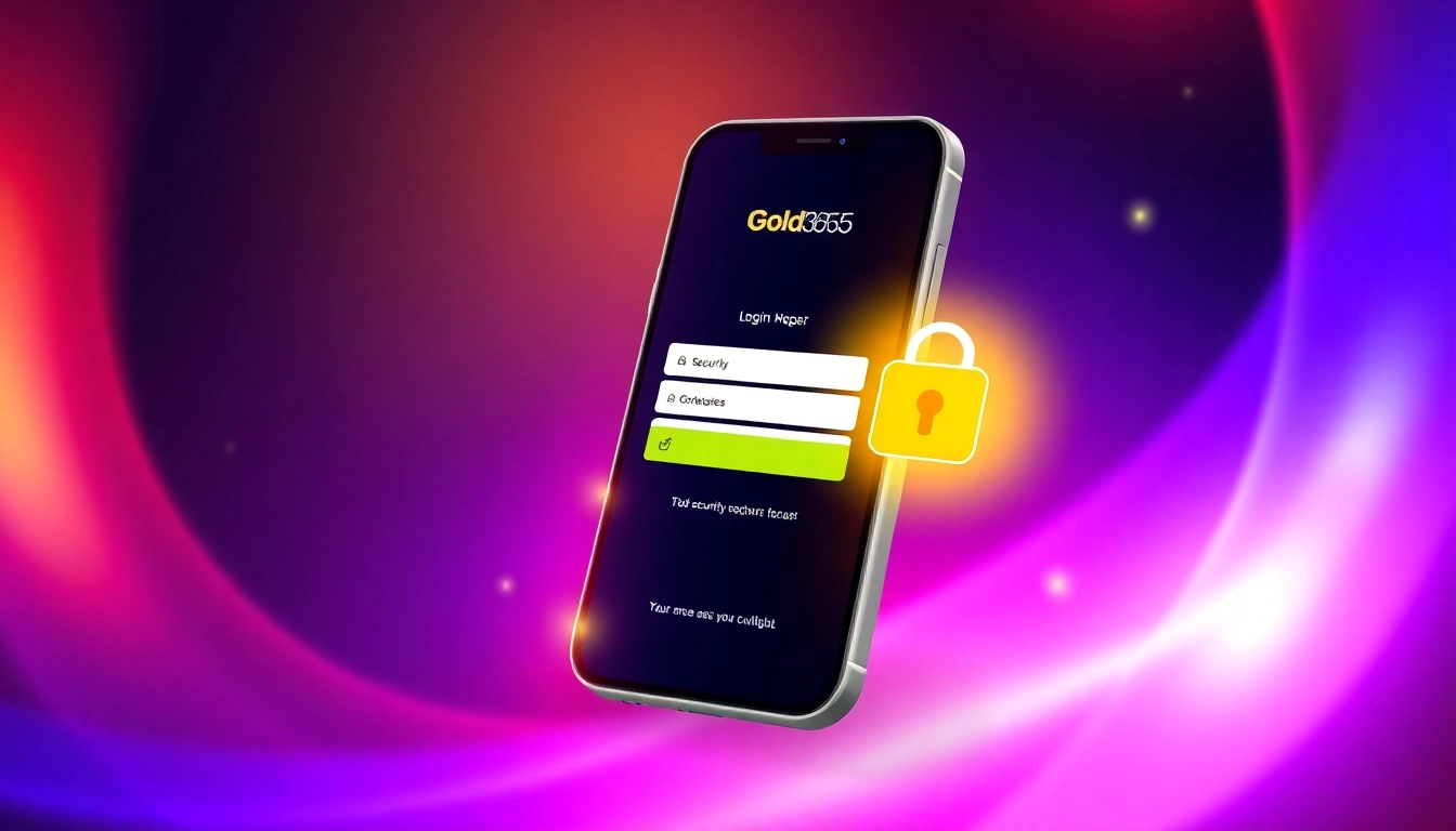 Gold365 ID registration login screen on mobile device, showing easy access to secure betting platform for users in India.