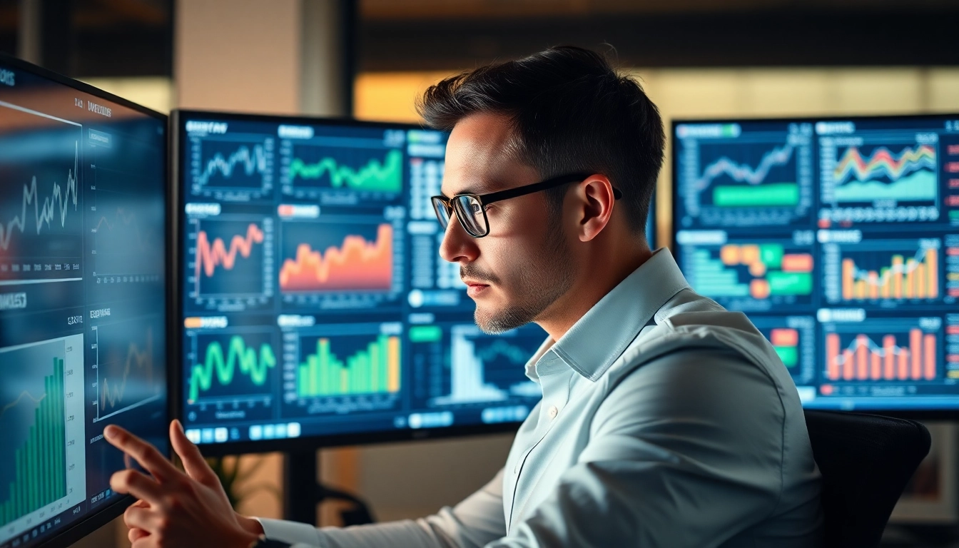 Professional financial advisor providing investment advice in the UK to clients in a modern