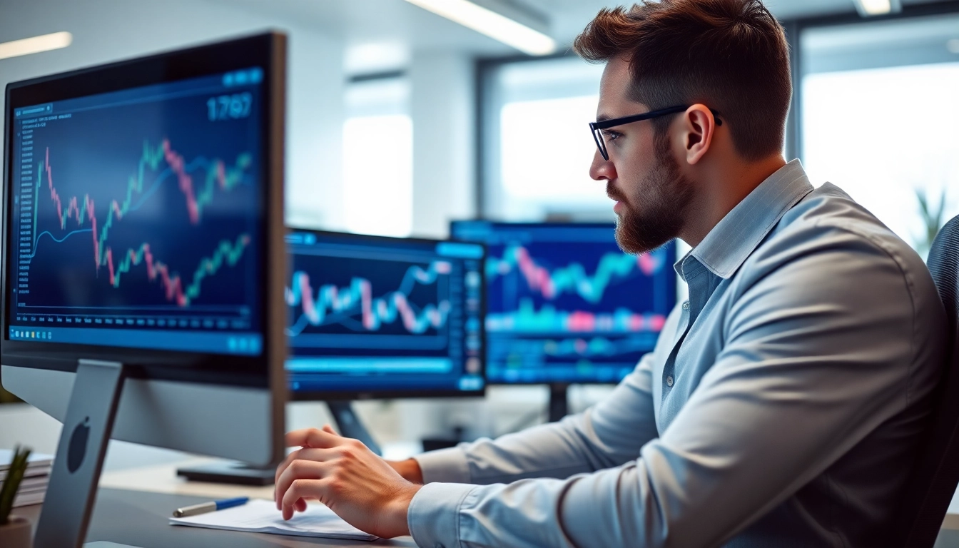 Investment Advice UK experts analyzing stock market data and financial strategies for clients